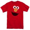 Sesame Street Elmo Face Adult T-Shirt Red