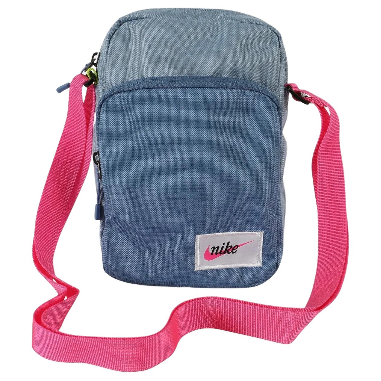 

Новая полиэстеровая сумка через плечо Nike Heritage, сумка кросс-боди, синяя женская BA5809-420 15.0*8.1*23.1CM