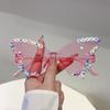 KAMMPT Butterfly Shaped Sunglasses with Sprinkles Women Fashion Birthday Gift Decor Shades Trendy Original Handmade Sun Glasses
