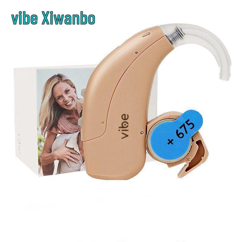 Lisston Wireless Invisible Hearing Aids: Behind-the-Ear, HD Sound, Battery-Operated for Young and Elderly with Hearing Loss.