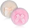 Large Fluffy Powder Sponge Puff Ultra Soft Washable Reusable Velour Face Body Powder Puff Loose Powder Puffs Wet Dry Makeup Tool