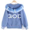 Women Mink Velvet Latest Hooded Autumn Winter Loose Coat Women's Sweater Thickened Warm Coat