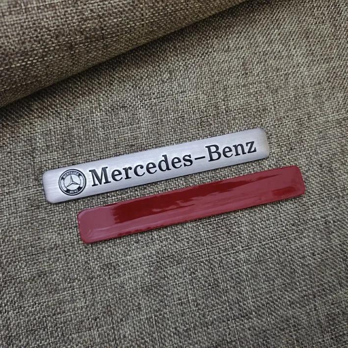 Car Emblem Sticker Accessories For Mercedes Benz AMG Brabus Maybach Smart W204 GLC CLA GLK W205 W203 W206 W108 W124 W126 W140
