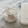 Modern Round Cotton Tissue Dispenser For Home Office Decoration Space Saving Design Quick Drying Ideal Gift Choice