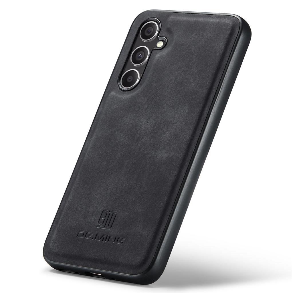 DG.MING For Samsung Galaxy A35 5G Case Leather+PC+TPU Anti-Drop Phone Cover