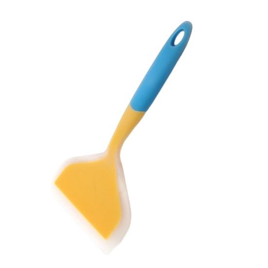 Kitchen Spatula Convenient Silicone Spatula Heat Resistant Non-Stick Cooking Spatula with Hanging Hole Home Supply