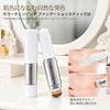 Wirwody Color-Changing Foundation Stick 2-in-1 Makeup Base with Brush, Double Head, Lightweight, Waterproof, Sweatproof, Moisturizing, Long-Lasting,