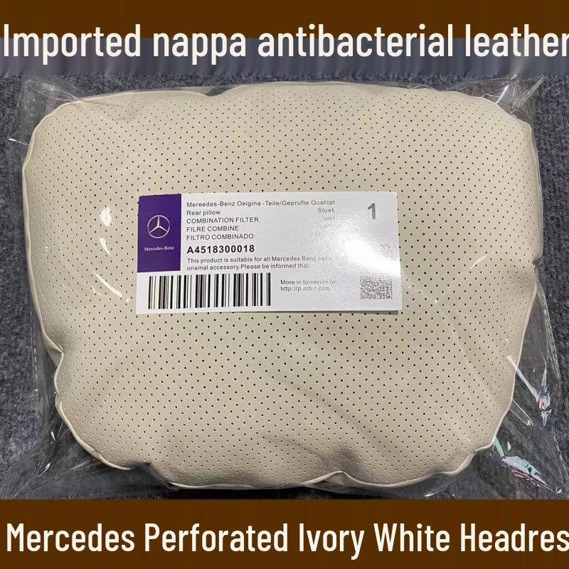 Mercedes-Benz Nappa Summer Headrest & Lumbar Support for GLC/GGLS Seats