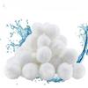 Water Filtration Media With White Fiber Ball For Pool And Aquarium Purification