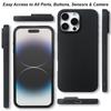 For iPhone 14 Pro Max Case GRS Certified RCS Eco-Friendly Material Single Side Matte Slim Anti Drop Phone Cover