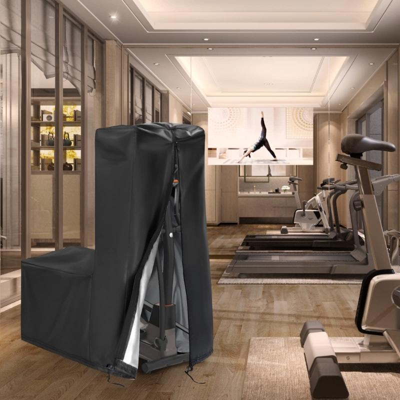 Universal Elliptically Machine Cover Waterproof Dustproof Oxford Cloth Protective Cover for Home Gym Equipment Easy Clean