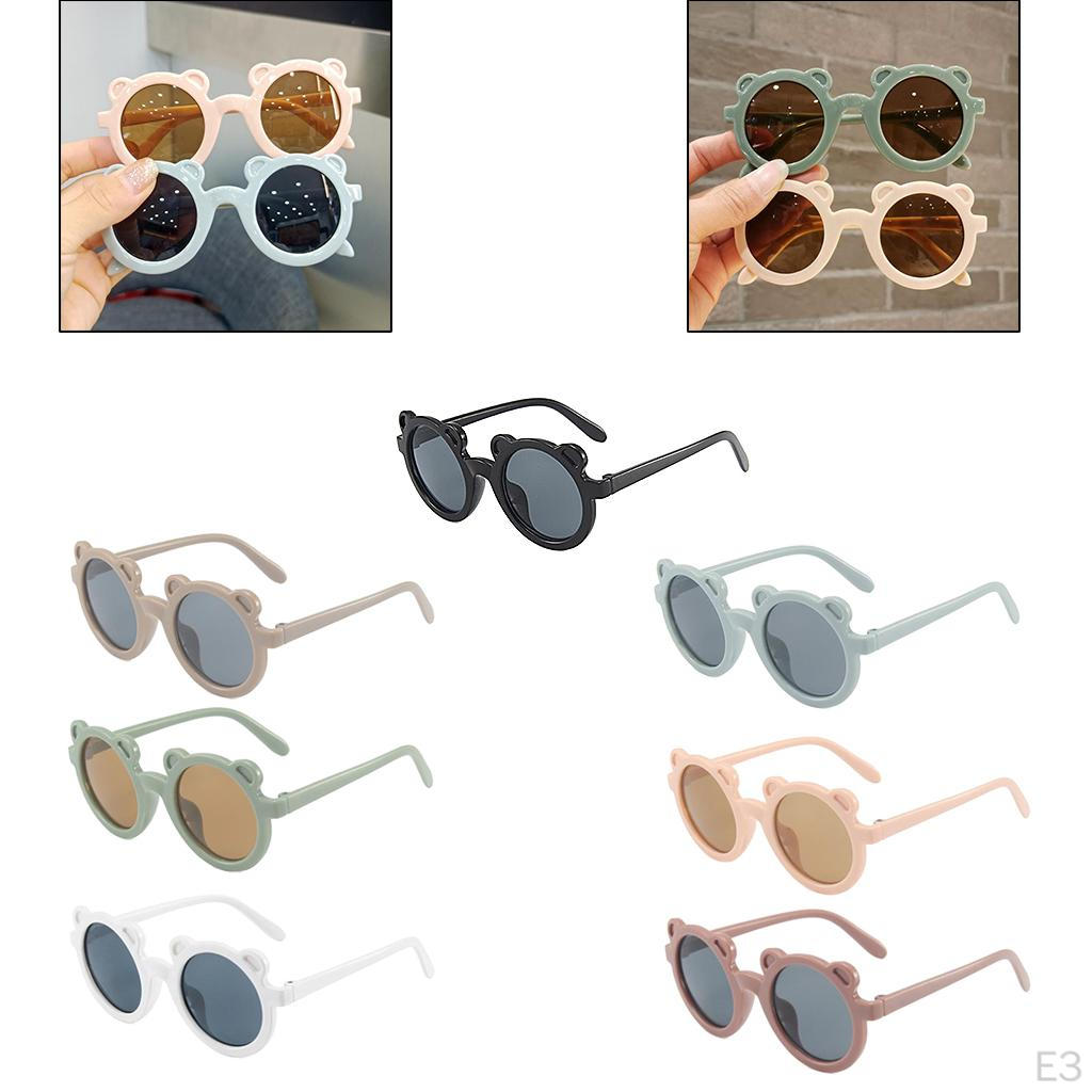 Bear Shape Sunglasses for Boys Girls Party Outdoor UV400
