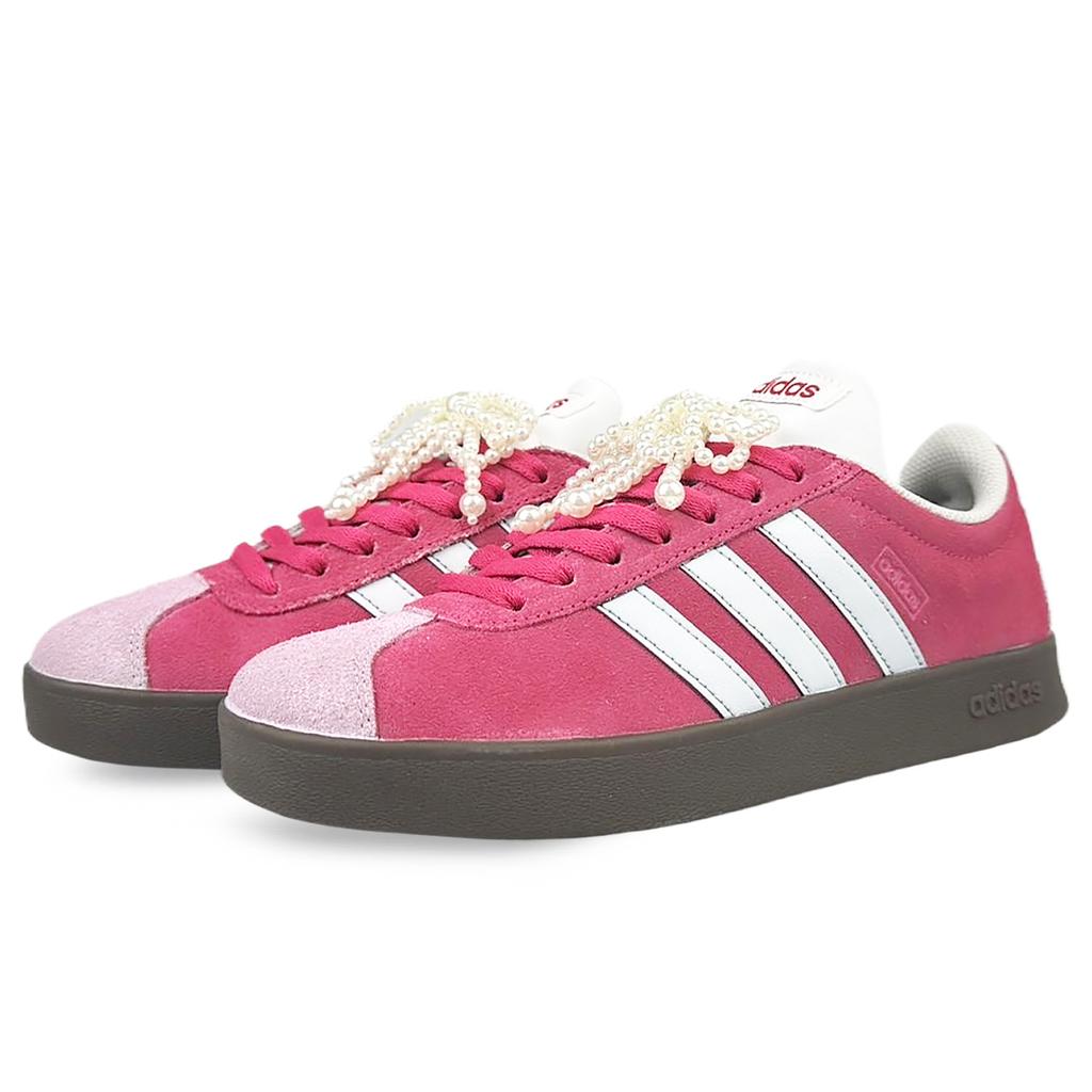 Adidas Neo VL Court 2.0 Slip Resistant Abrasion Resistant Low top Skateboard Shoes Unisex White HQ1802(Team373-)