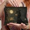 Unisex Adult Makeup Bag, Witch-themed Durable Multifunctional Storage Bag Mixed ,with Zipper for Travel Student Sister Bag