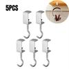 2/5 Pcs Extra Thick Backpack Hook No Adhesive Adjustable For Desk Dorm Office Durable Space Saving