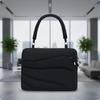 Puffer Computer Bag Airy Style Quilted Laptop Tote Lightweight for Commute, Office 14 Inch Black