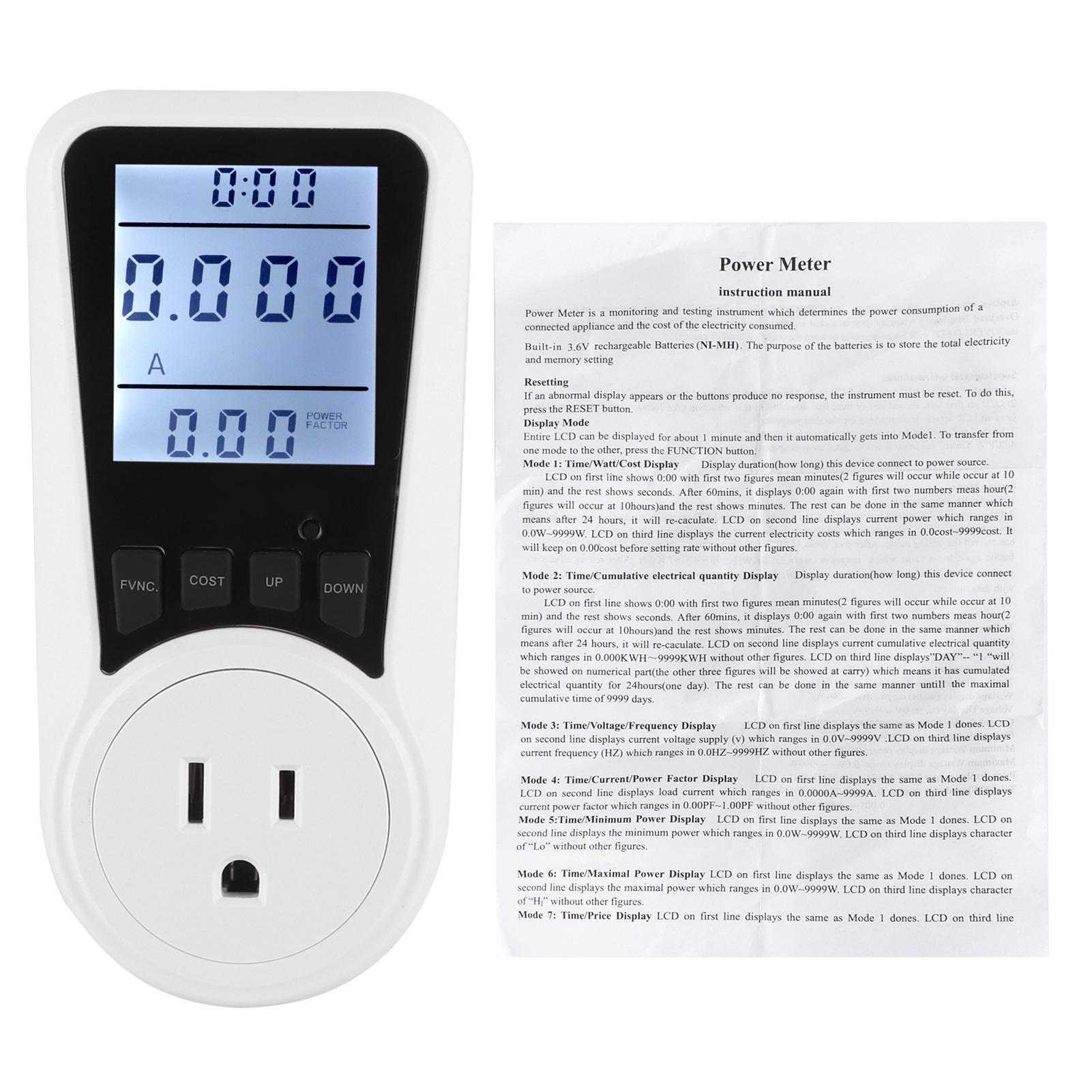 

Power Meter Electricity Usage Monitor Medium Low Voltage Equipment