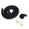 Boat Bie Installation Kit Efficient Marine Bie Drainage System with Flexible Thicken Pipe Clamps and Elbow Connector for 1100GPH Bie Pump