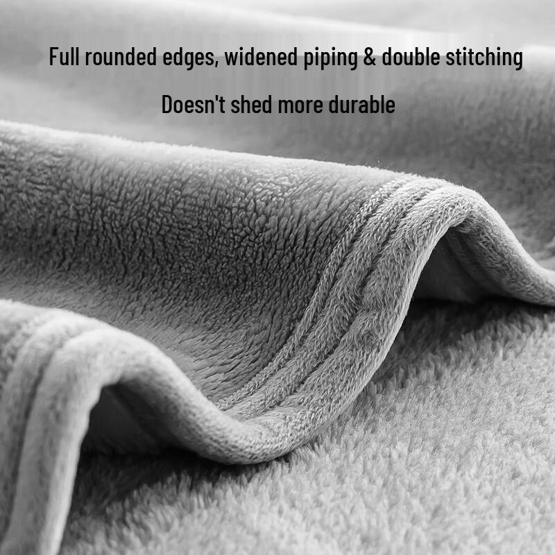 Jingdong Zhizao Classic Double-Sided Flannel Blanket
