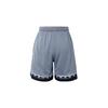 Nike Basketballshorts Herren Grau Blau Moderate Gerade Passform Hose dq5657-493