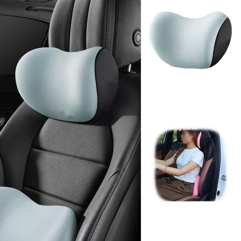 Memory Cotton Car Neck Pillow Soft Neck Rest Cushion Decorations Car Headrest  Universal