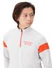 Munsingwear Long Sleeve GY00 Soft Golf Men's Half-Zip Shirt, MGMWJB08, (Gray), Stretch, Windproof, Basic, Material, Thick,