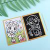 Child Painting Educational Toy Magic Scratch Drawing Board Colored Scratch Paper Magic Doodle Board