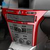 Echter Weicher Kohlefaser-Aufkleber für Vauxhall Opel Astra H MK5 2004 2005 2006 2007 2008 2009 2010 LHD RHD Auto Mittelkonsolenrahmen