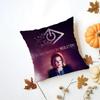 RRachel Duncan Cushion Cover Washable Linen Pillowcase Soft  for Daily Sofa Bed Home Room Decor