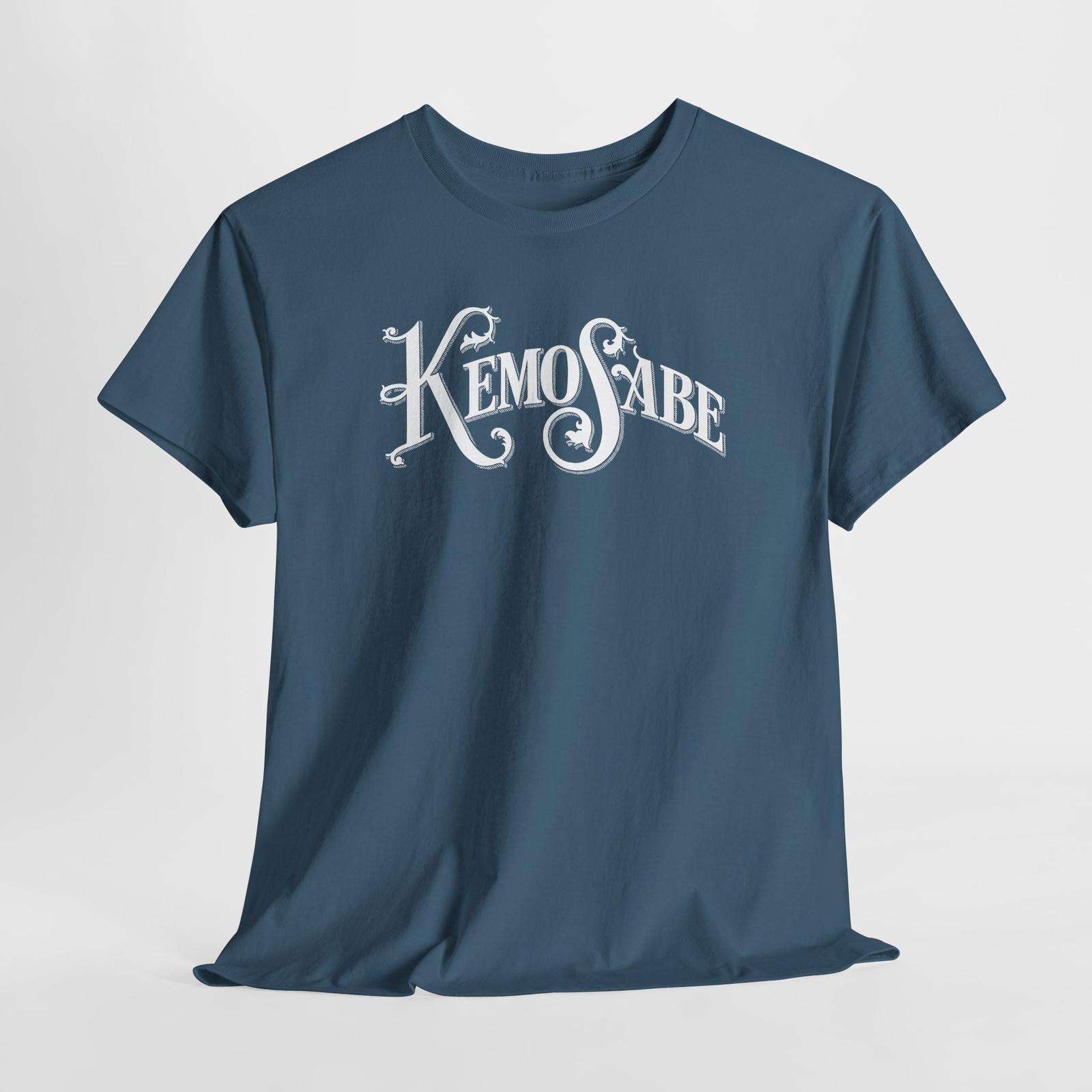 Vintage Western Television Unisex Heavy Cotton KemoSaba T-Shirt Mens Womens Tees Top Tee, Lone Ranger, Tanto S