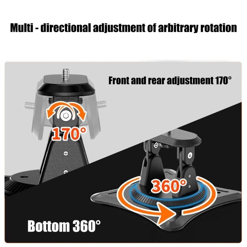 Desk Projector Stand Holder 360 Degree Rotating Bracket Projector Ceiling Mount Bracket Multifuctional Stand