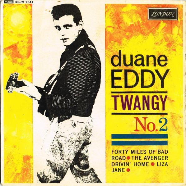 

7inch Record DUANE EDDY - Twangy - No.2 REW1341 London Records, 1961 UK Rock Used