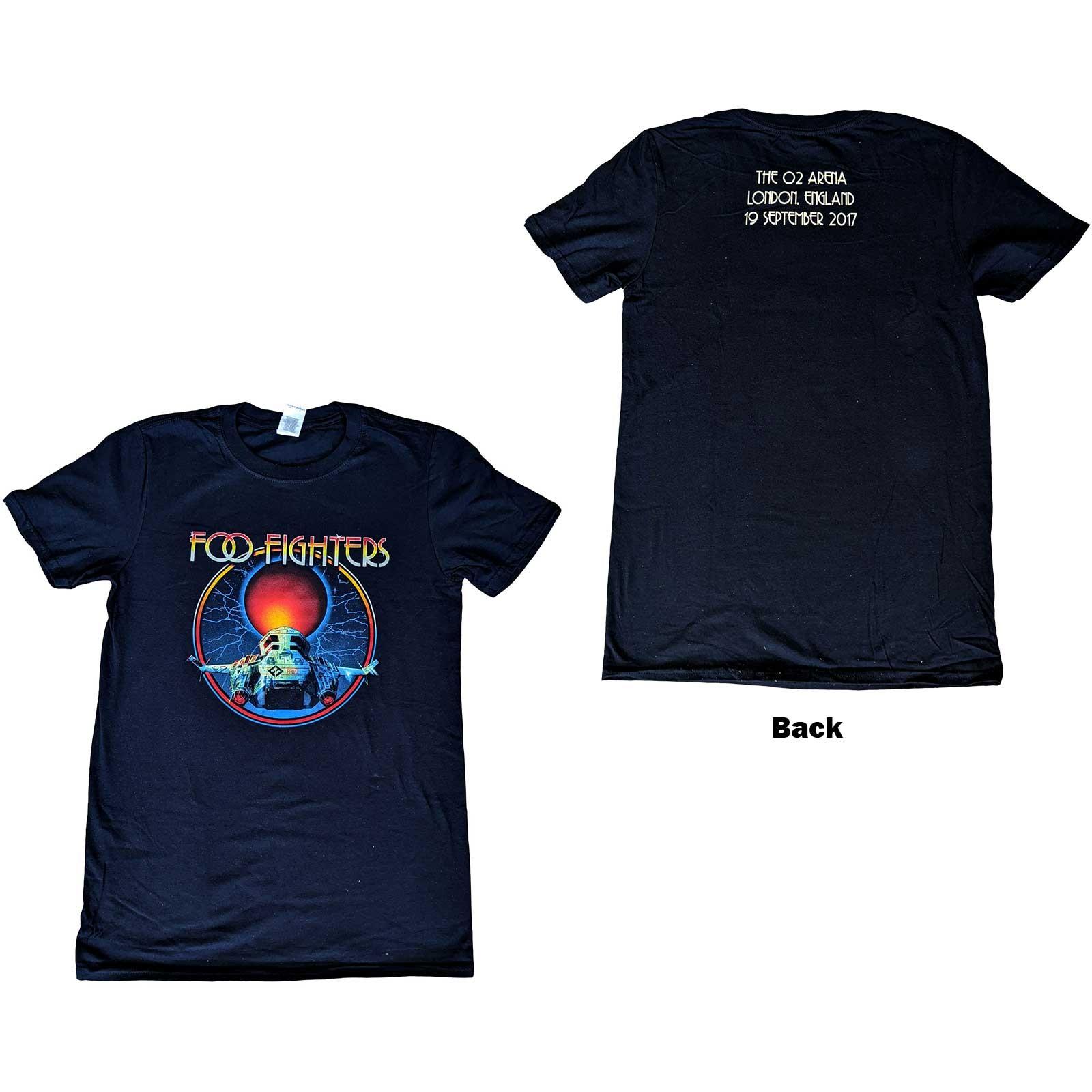 Foo Fighters T-Shirt: O2 Arena 2017 OFFICIAL NEW S
