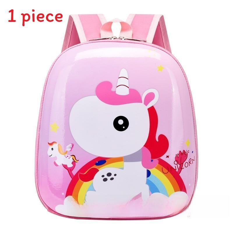 Cat Marshal Chase Dinosaur Unicorn Cartoon Printed Backpack Children