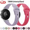 18mm Sports Silicone Watchband For Garmin Vivoactive 4S 3S Replace Strap For Huawei Watch GT6 GT5 GT4 41mm GT5 Pro 42mm Bracelet