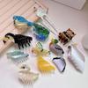 Creative Kawaii Animal Hair Claws Acetate Fibre Colorful Goose Penguin Parrot Bird Hair Clips Woman/Girl Hair Accessories