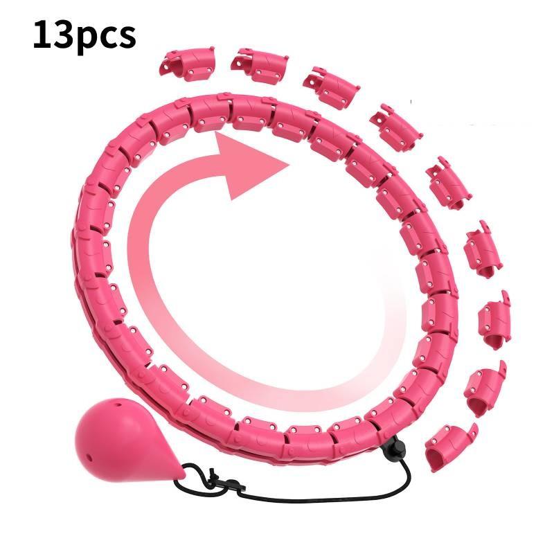 Smart Detachable Hula Hoop For Women With Comfortable Grip And Stylish Colors For Fitness