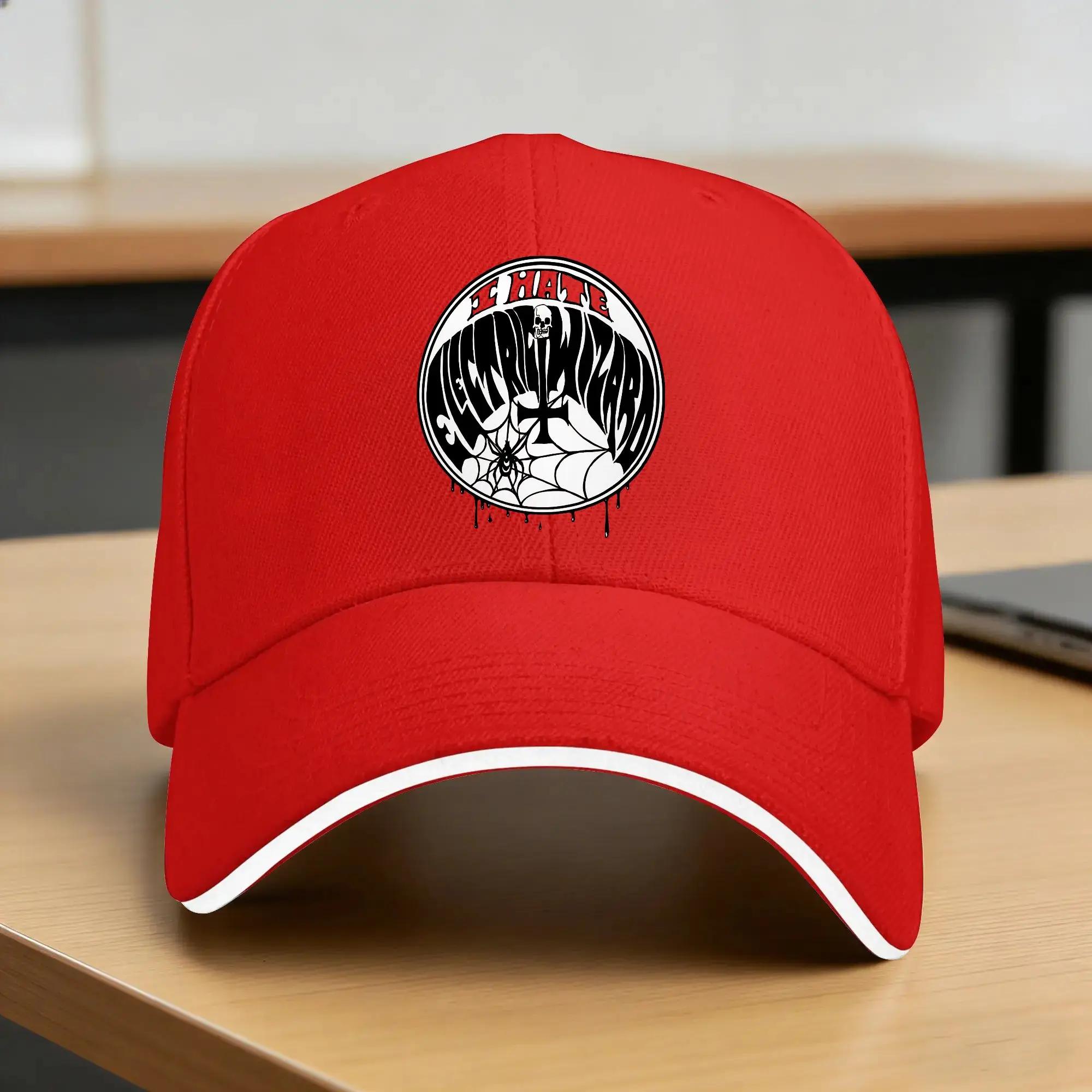 Summer Electric Wizard Baseball Cap Tennis Skate Fashion Design Sun Trucker Hat Unisex Adult SunProof Snapback Cap One Size