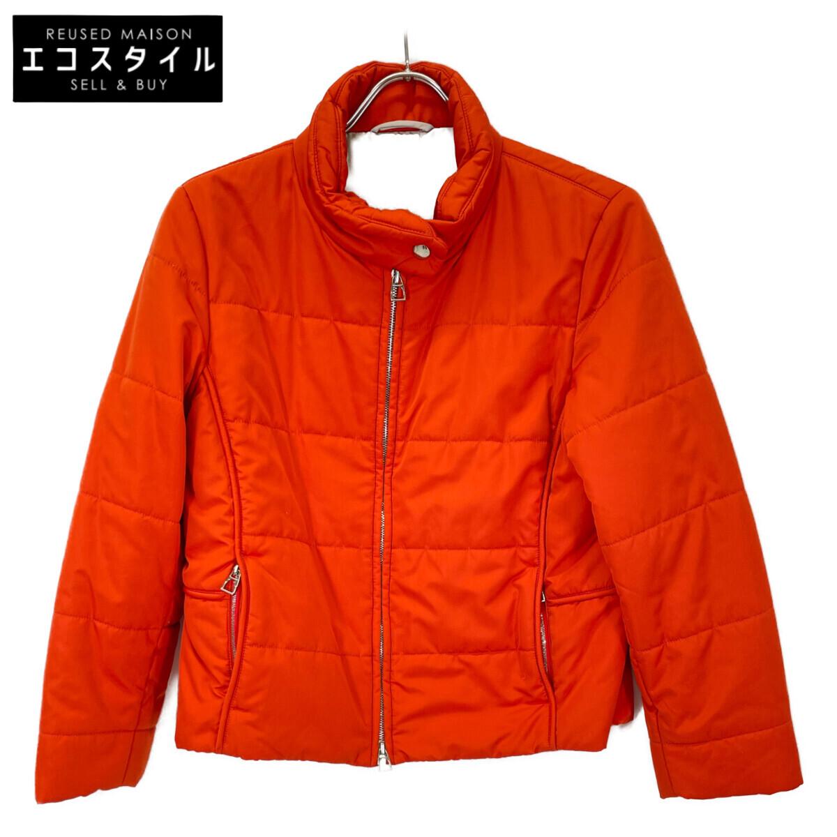 

HERMES [Domestic Regular] Zip-up Padded Jacket L OrangeUsed