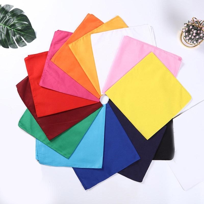 Fazzoletto Bandana Colorato Quadrato Traspirante per Danza Urbana e Varie Occasioni