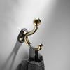 Black/Gold Bathroom Hook Door Hook Wall-mounted Bedroom Coat Hook Rose Gold Clothes Hanging Hooks Living Parlor Coat Hook