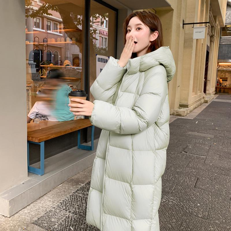 Podzim Zima Zahustit Teplá Parka Ženy Neformální Sladké Jednobarevné Velká kapsa Volná Dlouhý kabát s kapucí Bundy Outwear