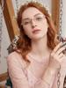 Miu Miu MU53WV Rimless Eyeglasses - Clear Optical Frames for Women