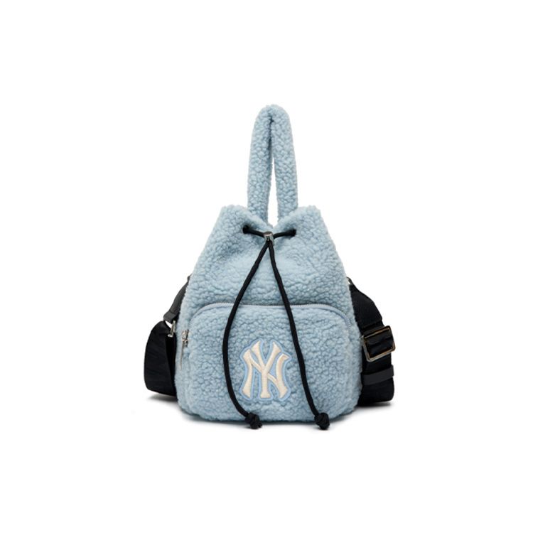 

MLB Casual NY Yankees Polyester Bucket Bag Tote Shoulder Crossbody Bag Unisex Bags Baby-Blue 3ABMS0316-50BLL Baby Blue