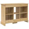 vidaXL CORONA Aquarium Stand - Brown, 101.5 x 37 x 73 cm