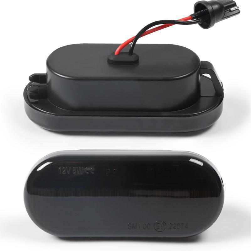 

Volkswagen Bora Golf Jetta Светодиодные бегущие указатели поворота на крыльях Crystal Shell Flowing