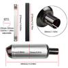 Universal Motorcycle Motocross 28mm Exhaust Pipe for Muffler Systems Silencer Dirt Pit Bike 125cc 150cc Motorbike ATV Scooter