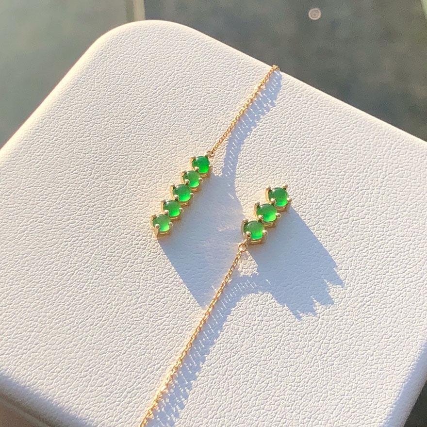 

Трендовые асимметричные серьги с кисточками, позолоченные пусеты из стерлингового серебра S925 925 Silver