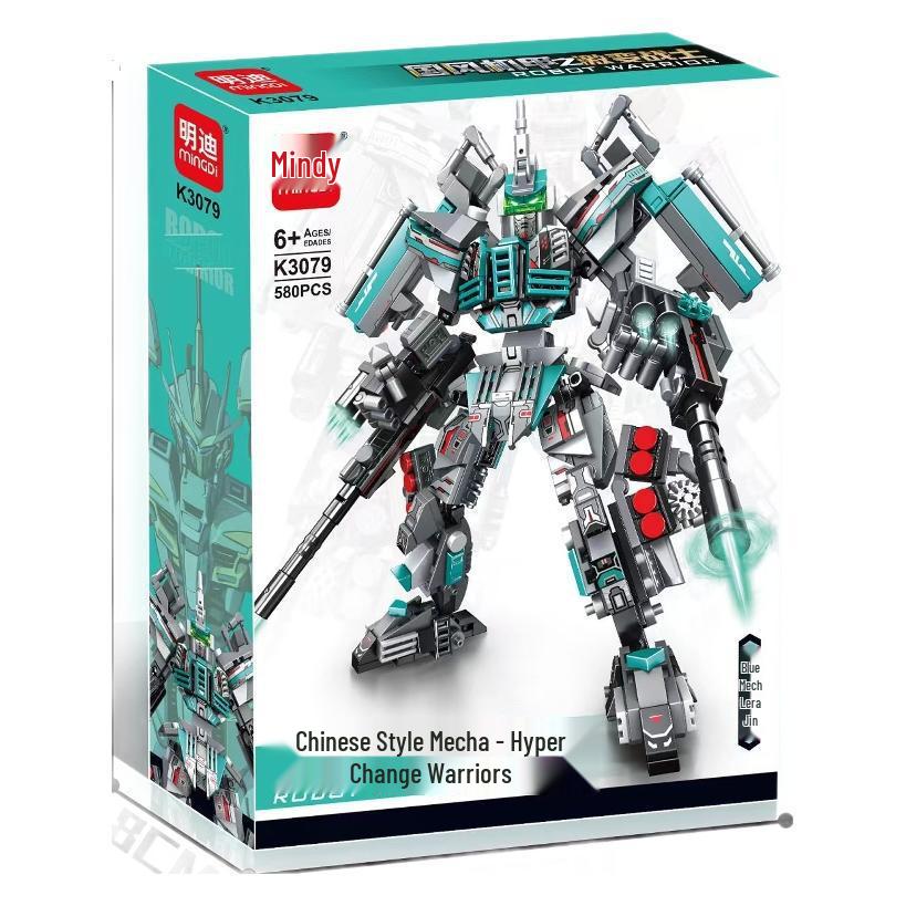 Chinese Mecha Building Blocks Toy: Military Model for Boys and Girls – Educational War Machine Assembly Set