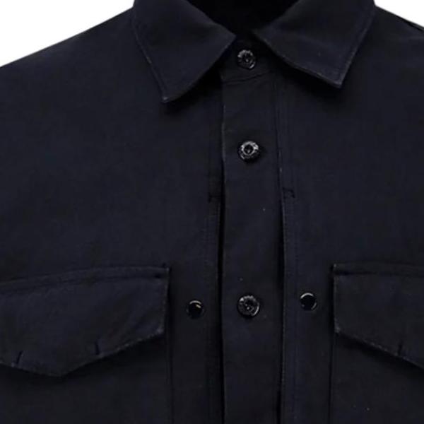 Stone Island Flip Pocket Long Sleeve Shirt Men shirts L1S151200012S0F36-V0020